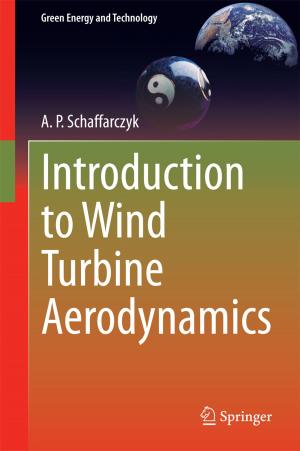 Cover of the book Introduction to Wind Turbine Aerodynamics by Yoav Sagi