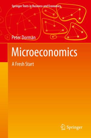 Cover of the book Microeconomics by Zhijun Li, Yuanqing Xia, Chun-Yi Su