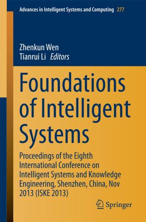 Cover of the book Foundations of Intelligent Systems by Björnstjern Baade