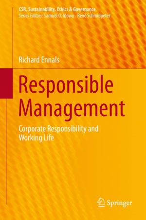 Cover of the book Responsible Management by Jochen Hörtreiter, Andreas Seitz, Florian Oelmaier