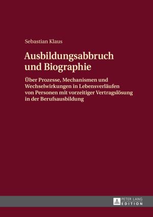 Book cover of Ausbildungsabbruch und Biographie