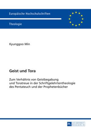 Cover of the book Geist und Tora by Anna Dargiewicz
