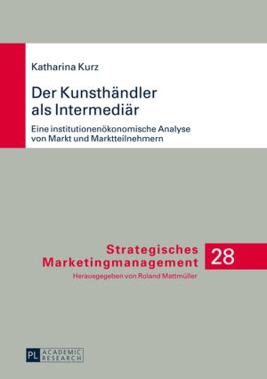 Cover of the book Der Kunsthaendler als Intermediaer by Constantin Floros