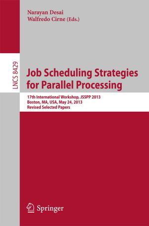 Cover of the book Job Scheduling Strategies for Parallel Processing by Zisheng Shao