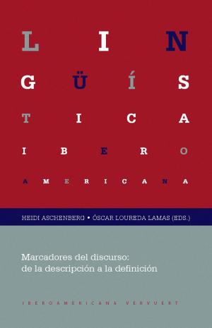 Cover of the book Marcadores del discurso: de la descripción a la definición by Brian Dutton, Victoriano Roncero López