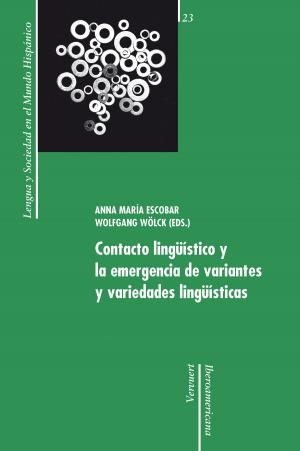 Cover of the book Contacto lingüístico y la emergencia de variantes y variedades lingüísticas by José Luis Blas Arroyo