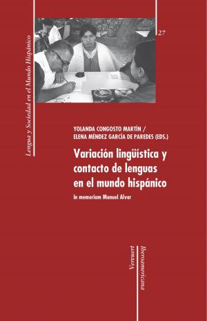 Cover of the book Variación lingüística y contacto de lenguas en el mundo hispánico by José María García Martín, Ángeles Romero Cambrón