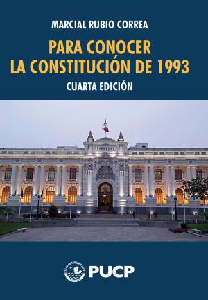 Cover of the book Para conocer la Constitución de 1993 by Max Uhle