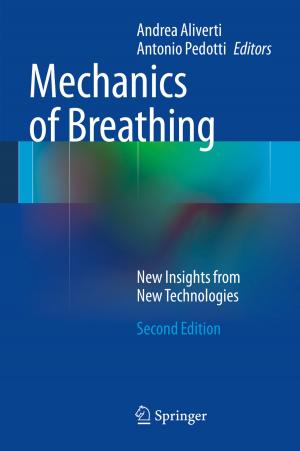 Cover of the book Mechanics of Breathing by Antonio Borghesi, Barbara Gaudenzi