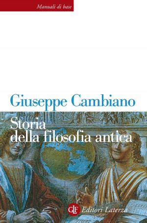 Cover of Storia della filosofia antica