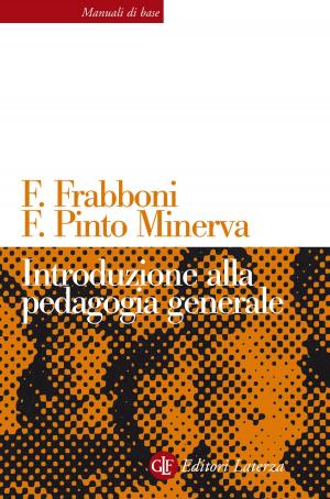 Book cover of Introduzione alla pedagogia generale