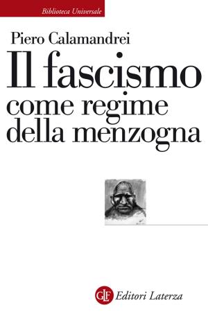 Cover of the book Il fascismo come regime della menzogna by Barry Strauss