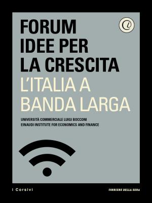 Cover of the book L'Italia a banda larga by Virginia Woolf, Corriere della Sera