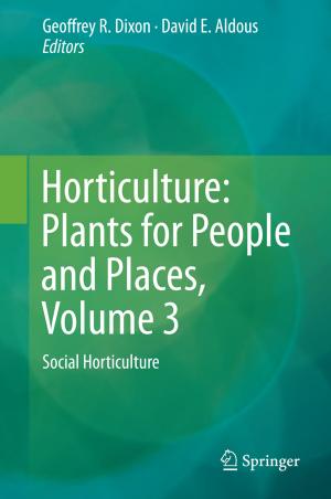 Cover of Horticulture: Plants for People and Places, Volume 3