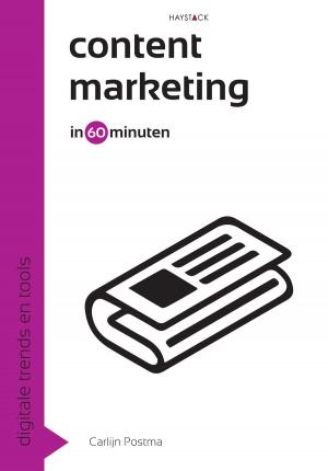 Cover of the book Contentmarketing in 60 minuten by Gert-Jan Hospers, Martin Vos, Marco Krijnsen