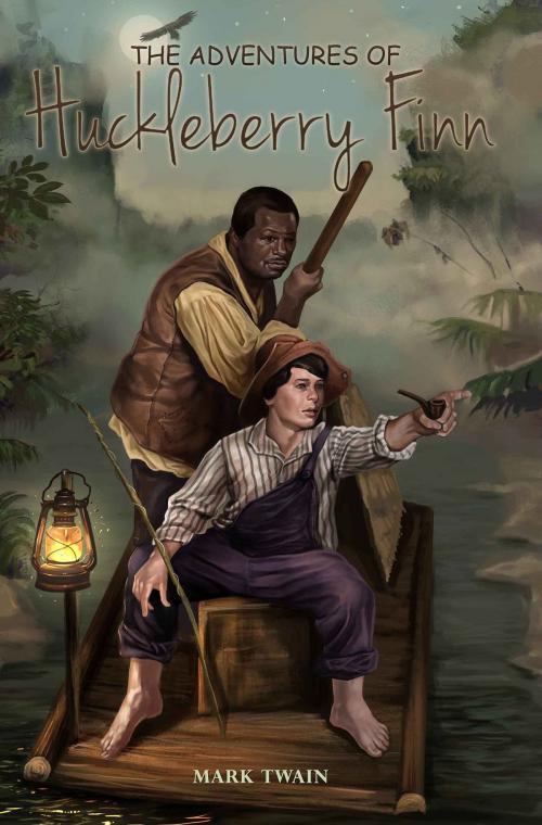 Cover of the book The Adventures of Huckleberry Finn by Mark Twain, Starbooks Classics Publishing