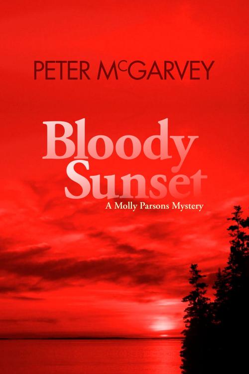 Cover of the book Bloody Sunset by Peter McGarvey, Cliff House Publishing