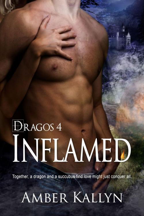 Cover of the book Inflamed (Dragos, Book 4) by Amber Kallyn, Dragon Heart Books