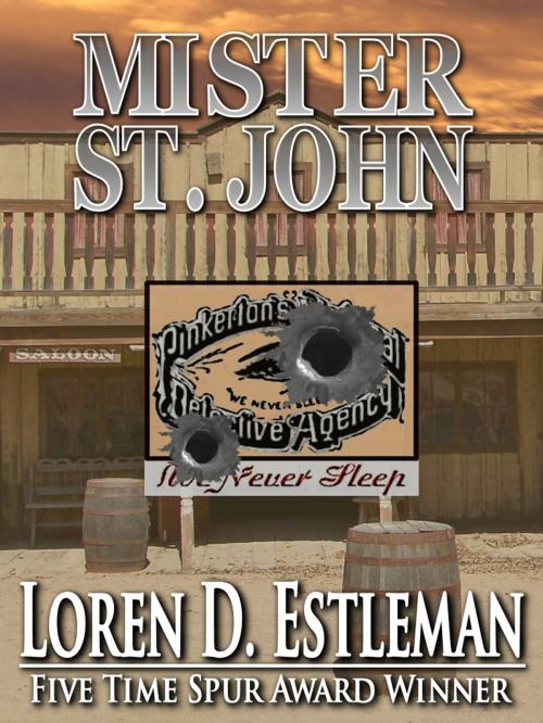 Cover of the book Mr. St. John by Loren Estleman, Crossroad Press