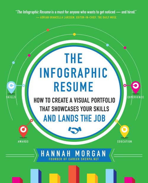 Cover of the book The Infographic Resume: How to Create a Visual Portfolio that Showcases Your Skills and Lands the Job by Hannah Morgan, McGraw-Hill Education