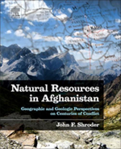 Cover of the book Natural Resources in Afghanistan by John F. Shroder, Elsevier Science