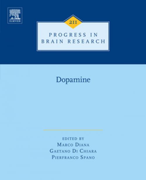 Cover of the book Dopamine by Marco Diana, Gaetano Di Chiara, PierFranco Spano, Elsevier Science