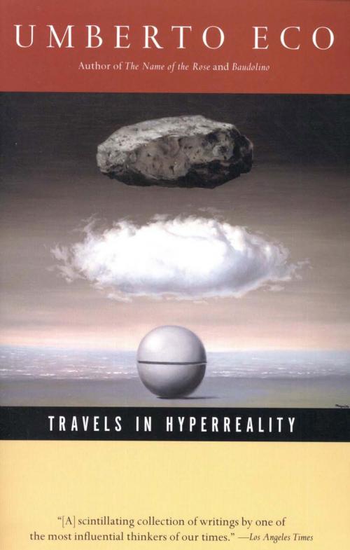 Cover of the book Travels in Hyperreality by Umberto Eco, Houghton Mifflin Harcourt