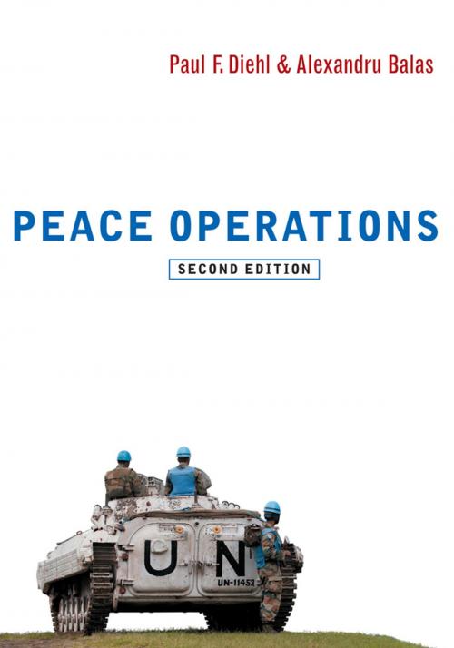 Cover of the book Peace Operations by Paul F. Diehl, Alexandru Balas, Wiley