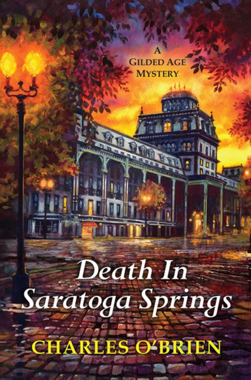 Cover of the book Death in Saratoga Springs by Charles O'Brien, Kensington Books