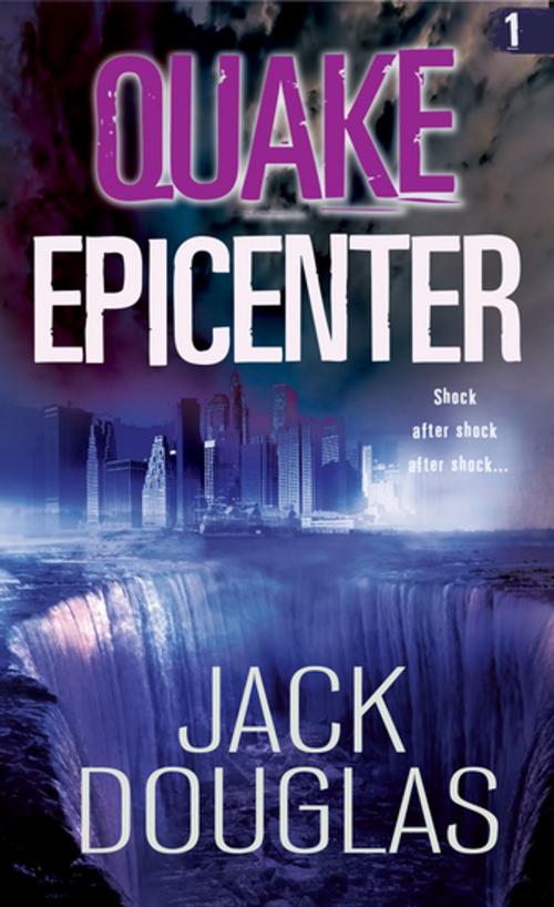 Cover of the book Quake Epicenter by Jack Douglas, Pinnacle Books
