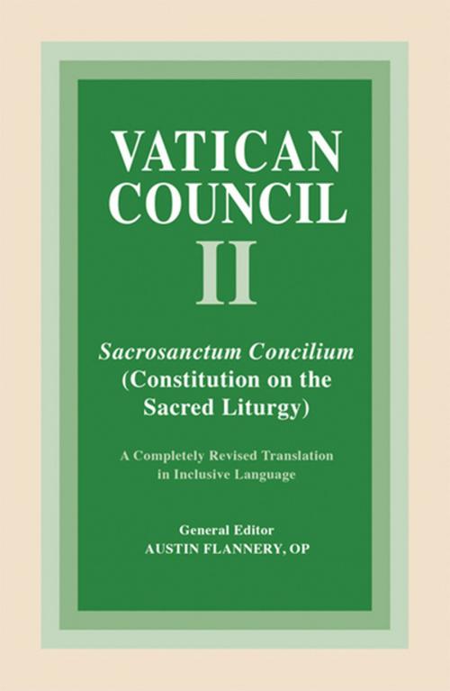 Cover of the book Sancrosanctum Concilium by , Liturgical Press