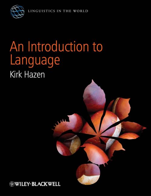 Cover of the book An Introduction to Language by Kirk Hazen, Wiley