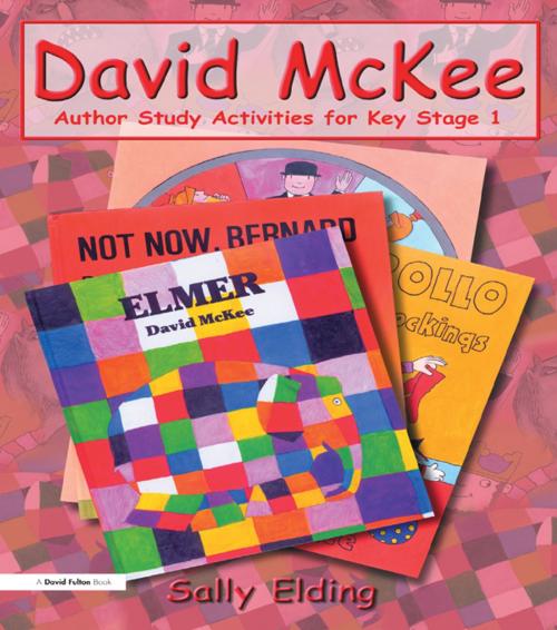 Cover of the book David McKee by Sally Elding, Taylor and Francis