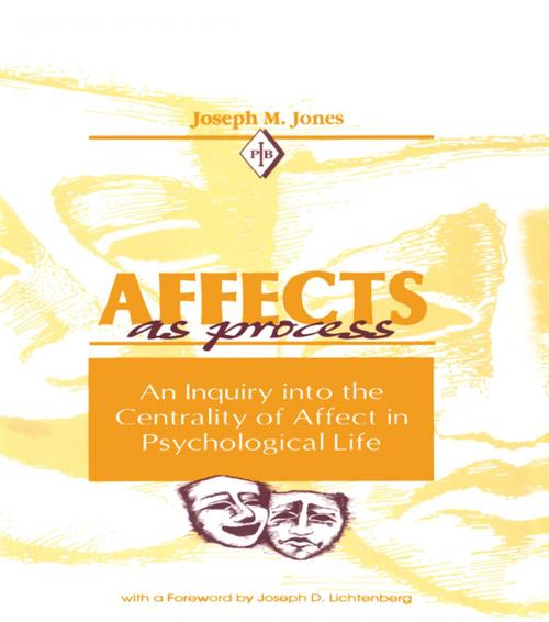 Cover of the book Affects As Process by Joseph M. Jones, Taylor and Francis