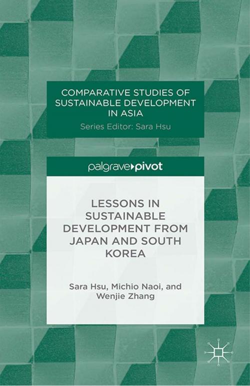 Cover of the book Lessons in Sustainable Development from Japan and South Korea by S. Hsu, M. Naoi, W. Zhang, Palgrave Macmillan US