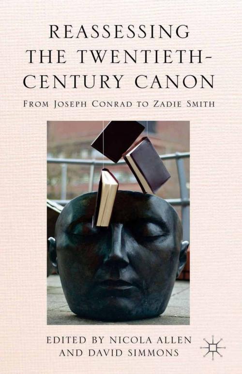 Cover of the book Reassessing the Twentieth-Century Canon by , Palgrave Macmillan UK