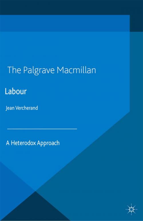 Cover of the book Labour by Jean Vercherand, Palgrave Macmillan UK
