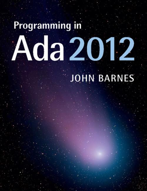 Cover of the book Programming in Ada 2012 by John Barnes, Cambridge University Press