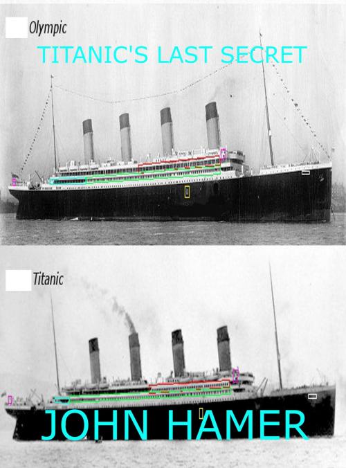 Cover of the book Titanic's Last Secret by John Hamer, SDS Publishing