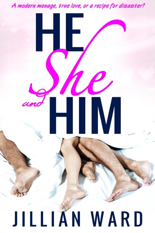 Cover of the book He, She and Him by Jillian Ward, Blue Quill Books