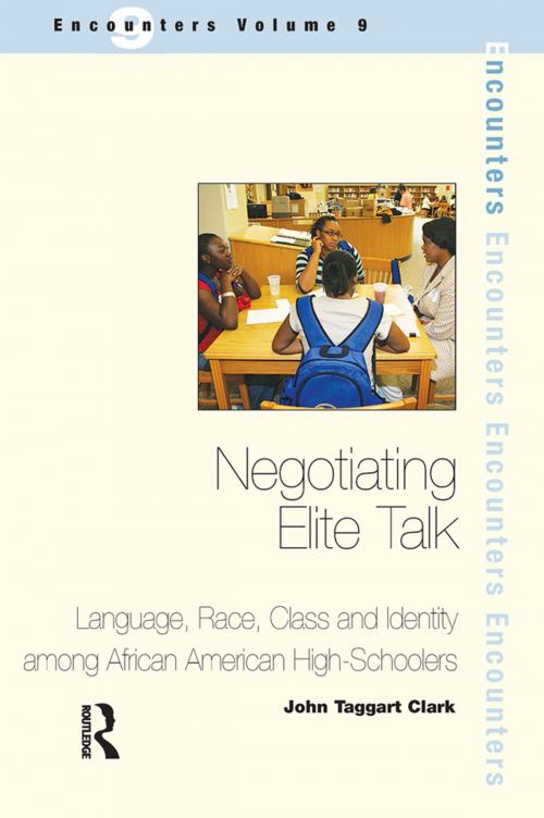 Cover of the book Negotiating Elite Talk by John Taggart Clark, Taylor and Francis
