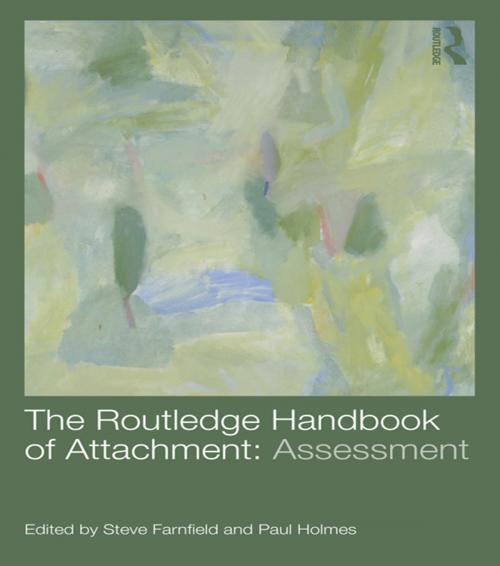 Cover of the book The Routledge Handbook of Attachment: Assessment by , Taylor and Francis