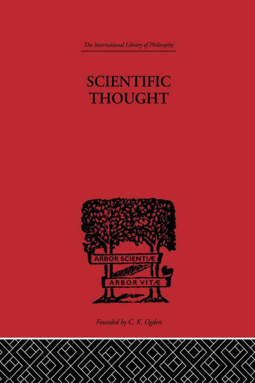 Cover of the book Scientific Thought by C.D. Broad, Taylor and Francis