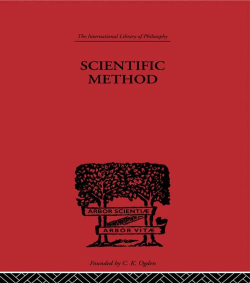 Cover of the book Scientific method by A.D. Ritchie, Taylor and Francis
