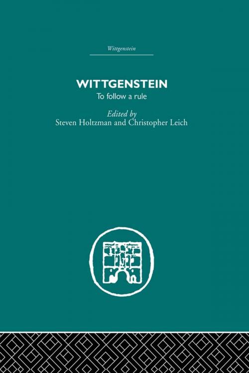 Cover of the book Wittgenstein by , Taylor and Francis