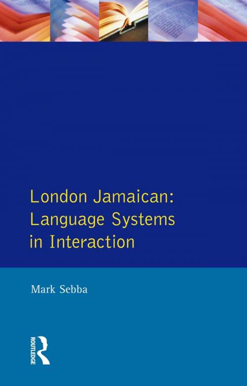 Cover of the book London Jamaican by Mark Sebba, Taylor and Francis