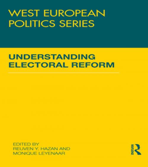 Cover of the book Understanding Electoral Reform by , Taylor and Francis