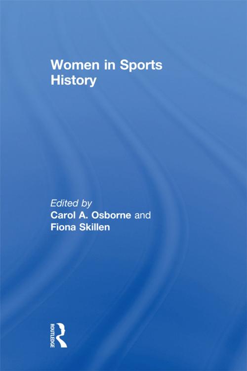Cover of the book Women in Sports History by , Taylor and Francis