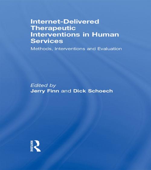 Cover of the book Internet-Delivered Therapeutic Interventions in Human Services by , Taylor and Francis