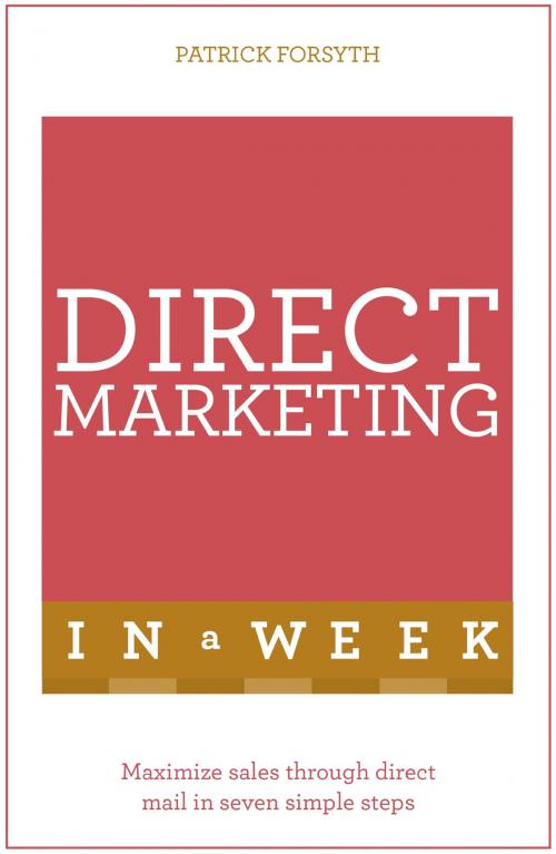 Cover of the book Direct Marketing In A Week by Patrick Forsyth, Hodder & Stoughton